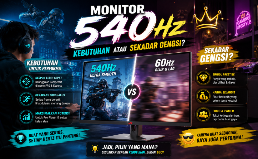 Era Baru Layar Gaming Super Cepat