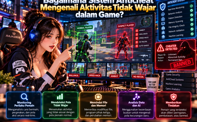Bagaimana Sistem Anticheat Mengenali Aktivitas Tidak Wajar dalam Game?